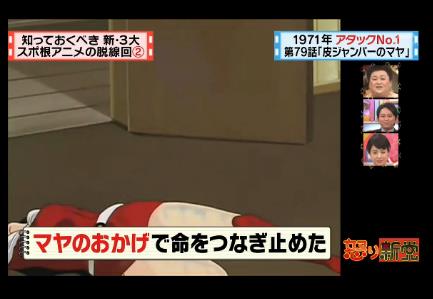 怒り新党 新3大 スポ根アニメの脱線回 怒り新党 新3大調査会のまとめ